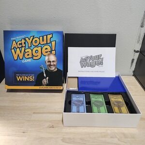 Dave Ramsey's Act Your Wage Game New In Box